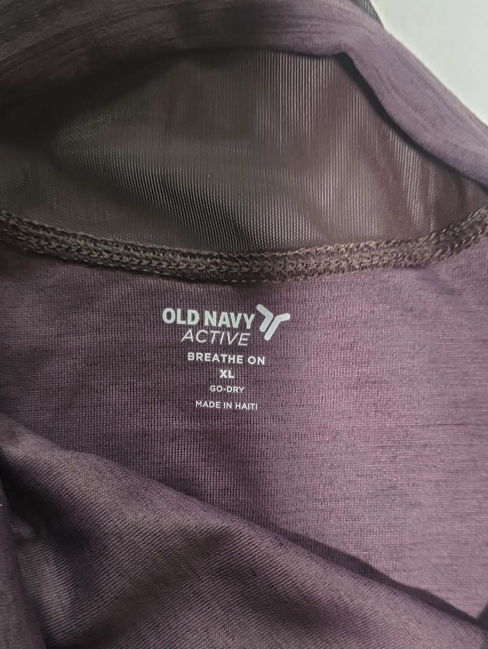 Old Navy Active Breathe On Racer Back Silky Top Sz XL⁹ - Picture 4 of 4
